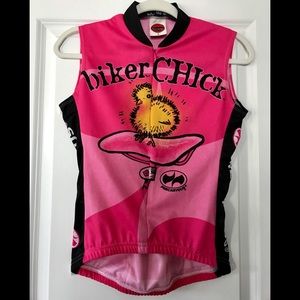 Precaryous "Biker Chick" cycling jersey